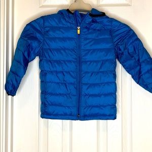 Baby Gap Zip Hooded Puffy Jacket Size 4 Toddler